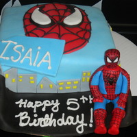 Spiderman Cake 