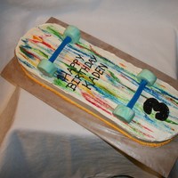 Skateboard Cake 