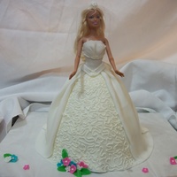 Barbie Bridal Shower Cake 