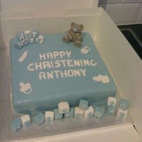 Me 2 You Bear Christening Cake 