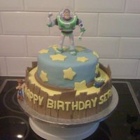 Toy Story Cake figures are not edible