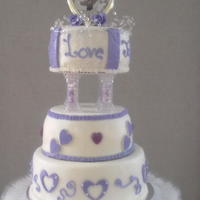 In Love Wedding Cake 