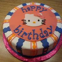 Hello Kitty WASC cake decorated all in MMF