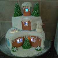 Winter Wonderland This cake was one that when I saw it I had to try it. A big thanks to Anxeli for the great directions. It was for a Christmas Party, and no...