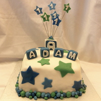 Star's Birthday Cake This was a cake that was inspired by dky. It was for a very adorable 1 year old. I loved the design, it was fun to do. I also included a...