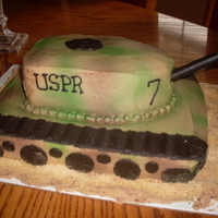 Tank Cake This was for my 7 year old Nephew. We put army men on it at the party. Thanks for all the great ideas on this site. He was so excited!! I...