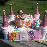 Just A Quick Castle Cake! 