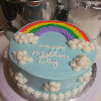 Wilton, Course 1, Class 2 My first Wilton cake. I hate stars - they're ugly as can be - but that was the assignment so give me a break ok? :)Sorry about the bad...