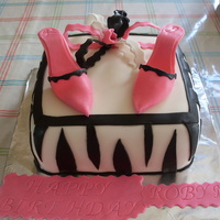 Shoes 1st time making shoes, thanks to video on making them.