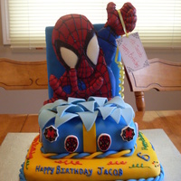 Take His Gift For A Spin from Wilton Cake Book 2009, This was for my son, he loved it.