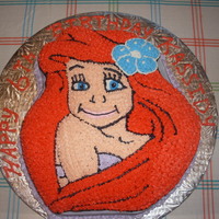 Ariel A friend asked for this for her Granddaughter, I had a really hard time trying to get the eyes right.