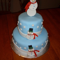 Snowman Summit Wilton Cake Book 2010