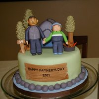 Father's Day Memory Made this for the hubby, after asking him what one of his favorite memories was.