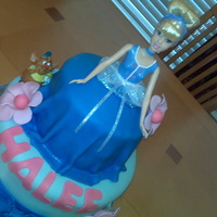 Cinderella Doll Cake Birthday Cake for a special girl.