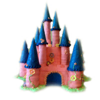 Princess Castle Cake Birthday cake for a pretty princess!