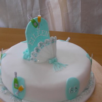 65Th Birthday Cake I made this cake for a friends birthday as a surprise