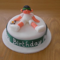 Tennis Pro? This I made for a friend at the tennis club.