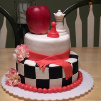 Twilight Book Cover Cake I made this cake for my sister-in-law for her birthday. She is a big Twilight fan. The cover of each book is represented on this cake. The...