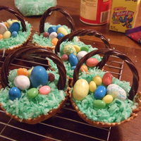 Easter Basket Cupcakes 
