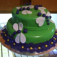 Dragonfly Cake 