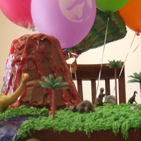 Volcano Cake 