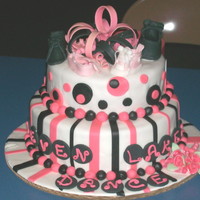 Seven Lakes Dance Cake My niece attends a small dance studio in North Carolina. I thought it would be a good fundraiser to raffle off a cake. Their studio '...