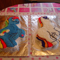 My Little Pony04' the cake I made for my daughters 3rd birthday