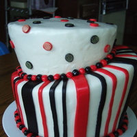 Topsy-Turvy Wedding Cake My first topsy-turvy cake made for a friends wedding