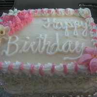 Last Minute, No Tools. I had to make a birthday cake for my step-moms mother, and I had nothing to work with. I had no piping bag, no mixer, no ingediants. I had...