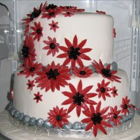 Wedding Cake Proof Of Concept It was my future sister in-law's birthday and since I volunteered to make her wedding cake, I made a smaller version of it for her...