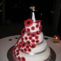 My 1St Wedding Cake I made this wedding cake for my fiance's sister