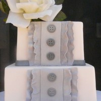 Ruffle Cake Inspired by a favorite shirt.