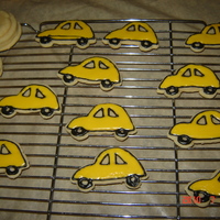 Cars I made these as a thank you to a fellow insurance adjuster.... Sugar cookies with vanilla glaze.Inspired by morrisaz2004.