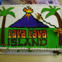 Children's Church Camp This cake went along with the theme of a Bible Camp