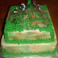 Camo Hunting Cake 