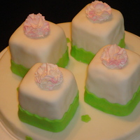 Wilton Iv Fondant And Gumpaste Finale Cake For my finale cake, I decided to make 4 pineapple mini cakes with gumpaste carnations and fondant accents.