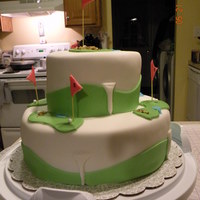 Golf Course Cake 