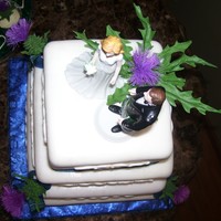 Scottish Thistle Scottish Thistles made exactly in the method of Nicholas Lodge's gumpaste thistles. Each leave taks over one hour to hand cut and...