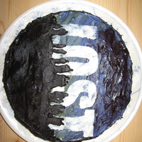 Lost Party Cake Cake made for our LOST finale party. I divided a blueberry cake recipe into two small layered cakes because of friend of mine was supposed...