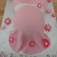 First Pregnant Belly Cake This was a red velvet cake with crusting cream cheese frosting. I used the Blanda bowls from Ikea from the bumps. I then used 8 inch pan...