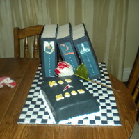 New Moon Contest Cake Red Velvet cake with a butter cream cheese filling!!!