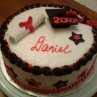Graduation My very first Graduation cake.
