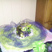 Sweet 16Th Birthday Blessing Cake I did this cake for my daughter who turned 16, I was inspired by the shirt she wore so a did the cake to match bottom tier cak is 10'...