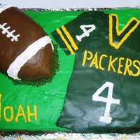 Football Birthday Cake 