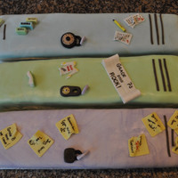 Gr 7 Grad / Farewell Cake this was for my son's farewell / gr 7 grad party at school