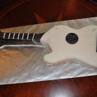 Guitar 13th birthday.had issues with the fondant...
