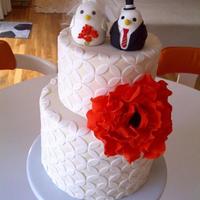 Love Birds Saw some bird wedding toppers online and made my version in gumpaste. Also many thanks to fellow cc members babyqueen and tinashaver for...