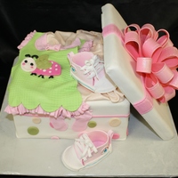 Girl Baby Shower Cake 