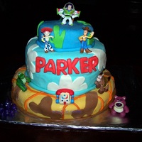 Toy Story Cake a larger toy story same style