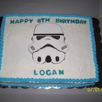 Storm Trooper Storm Trooper is made out of fondant